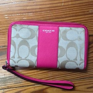 Coach wristlet